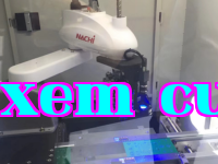 Dẫn hướng robot NACHI kiểm tra PCB